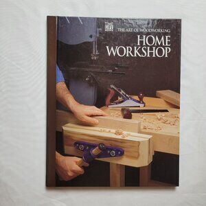 Vintage Time Life Home Workshop book 90s woodworking carpentry workbench pattern